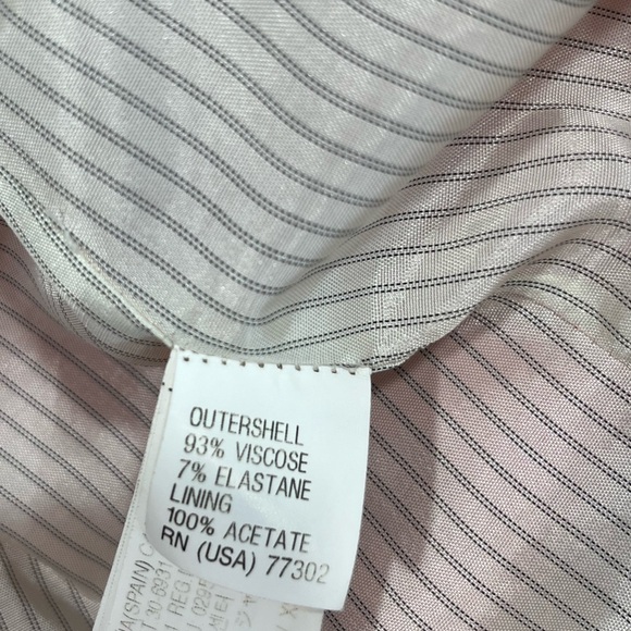 Zara Hot Pink Fitted Blazer XS Single Button Tailored Workwear Jacket - Picture 7 of 11